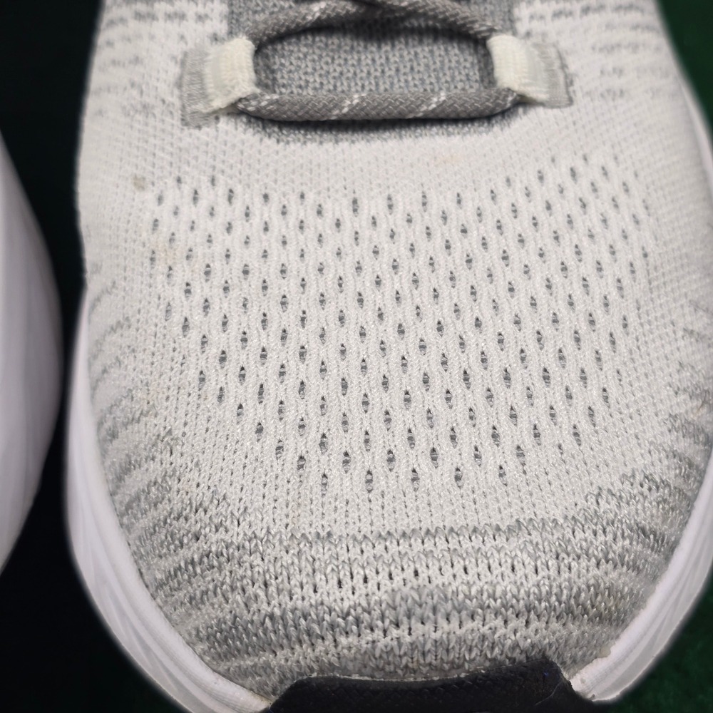 Skechers Edgeride Slip-ins Running Shoes Mens 11 White/Gray 232932 WGY Clean! - Picture 9 of 11